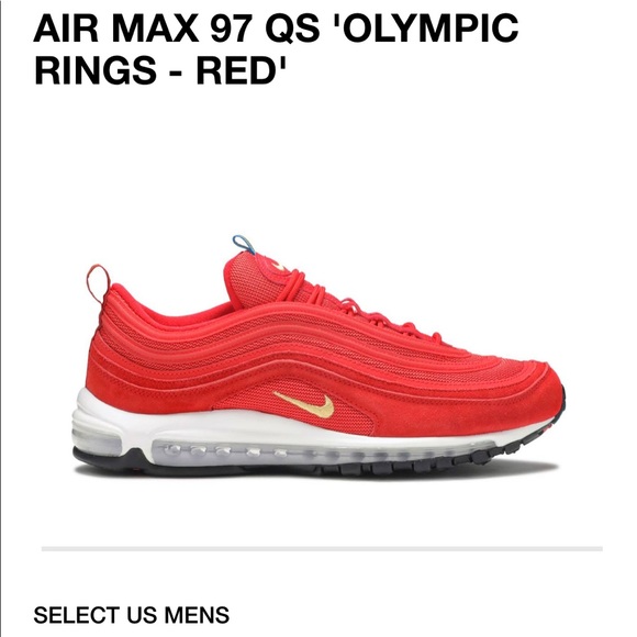 Air Max 97 QS ‘Olympic Rings- Red’ - Picture 2 of 5
